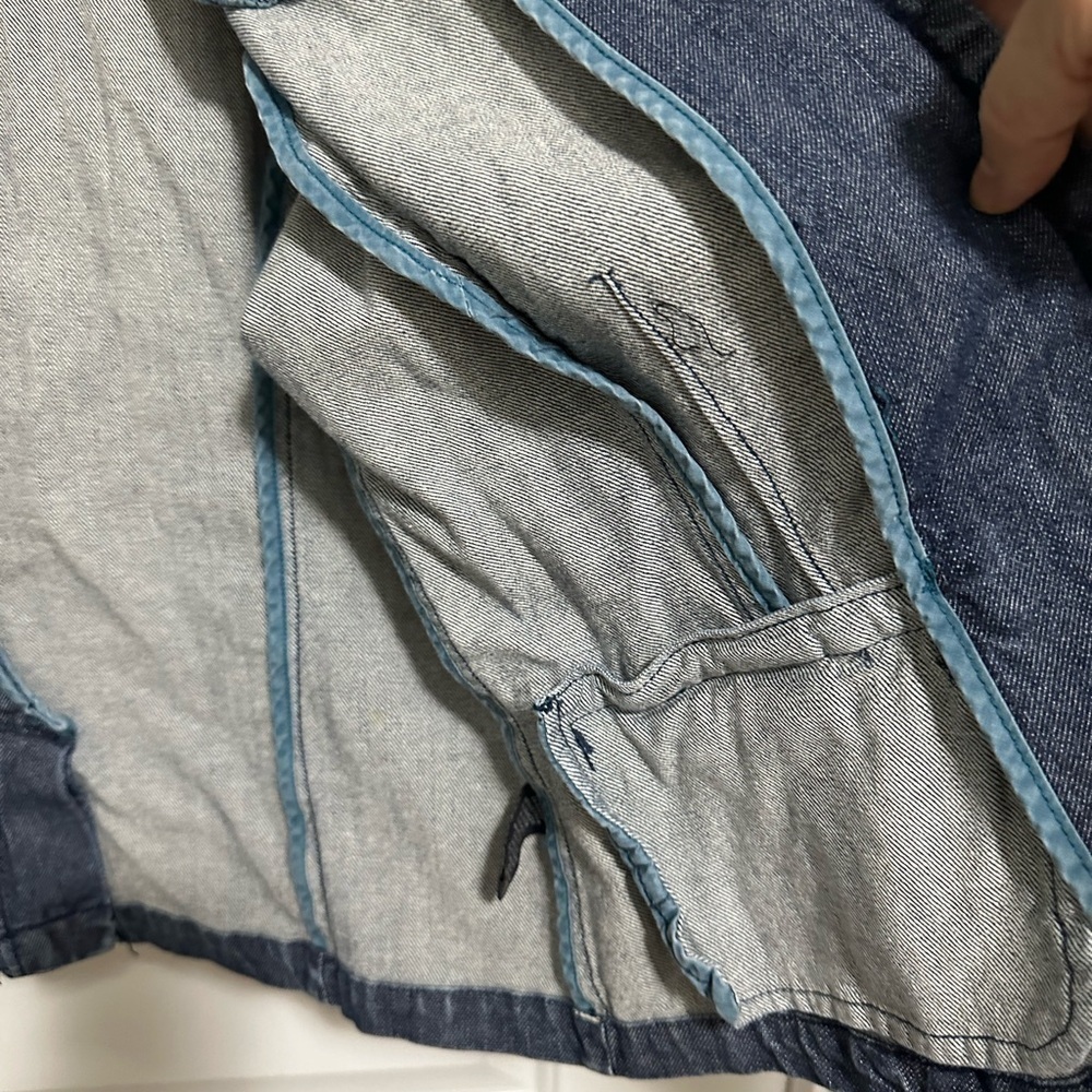 American Eagle Denim Jacket Size Large - Picture 7 of 8